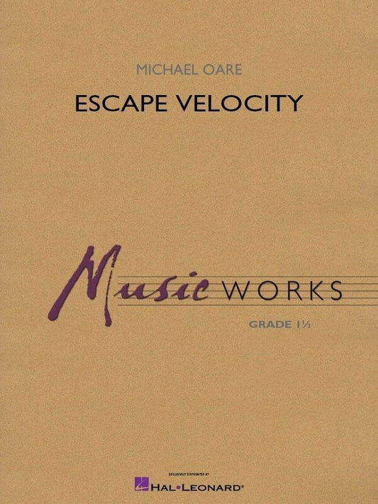 Escape Velocity for Concert Band CB1.5 SC/PTS