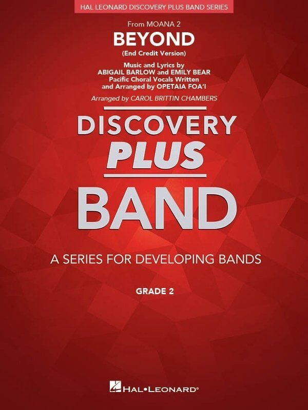 Beyond (End Title Version) Moana 2 Concert Band Arrangement