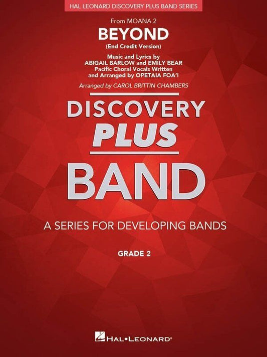 Beyond (End Title Version) Moana 2 Concert Band Arrangement