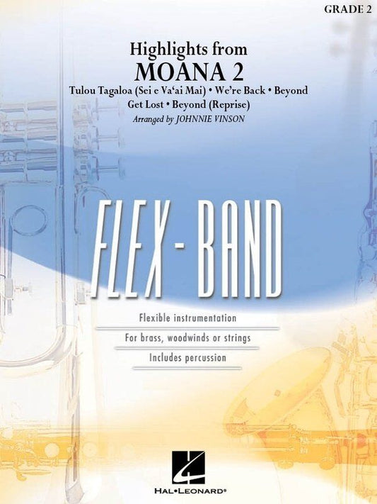 Highlights from Moana 2 for Flex-Band GR2 SC/PTS