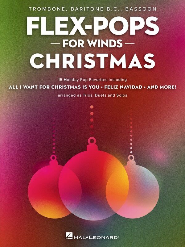 Flex-Pops for Winds Christmas - Trombone, Baritone, Bassoon