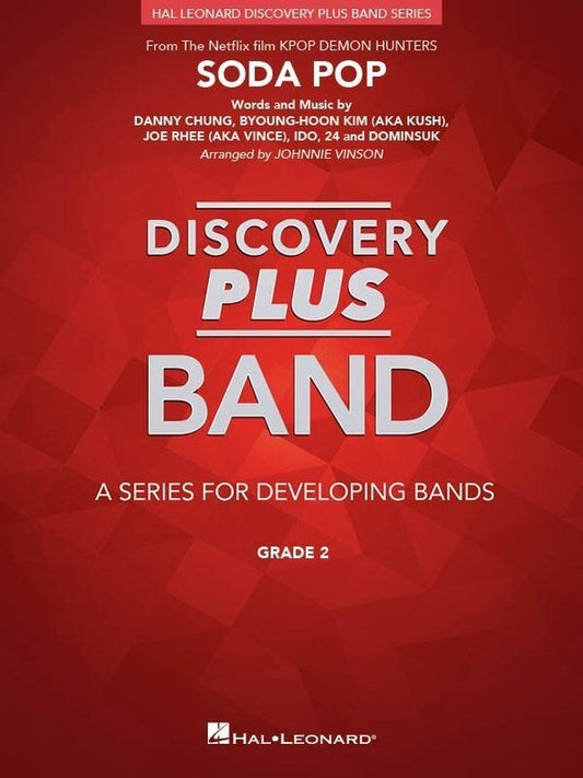 Soda Pop Concert Band Arrangement by Johnnie Vinson, Hal Leonard