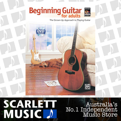 Beginning Guitar For Adults Book/DVD — view 2