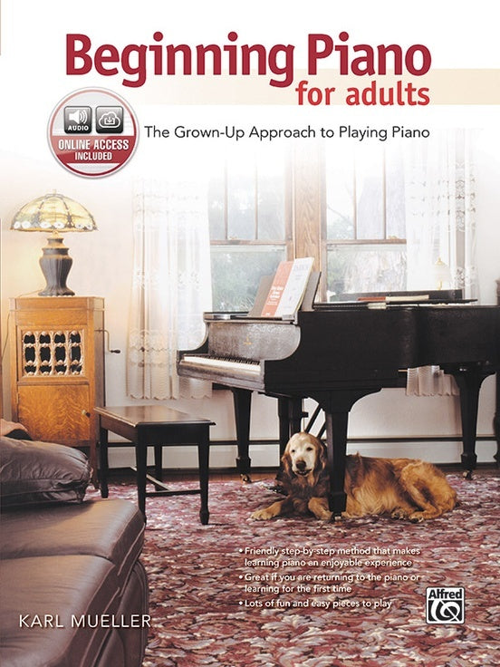 Beginning Piano for Adults Book and CD