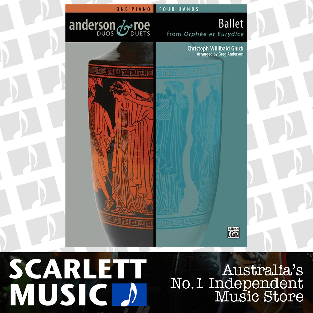 Ballet from Orphee et Eurydice Piano Duet Sheet Music — view 2