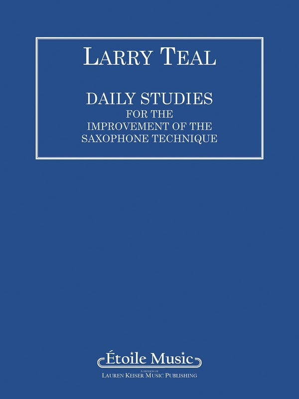 Daily Studies For Saxophone (Softcover Book)
