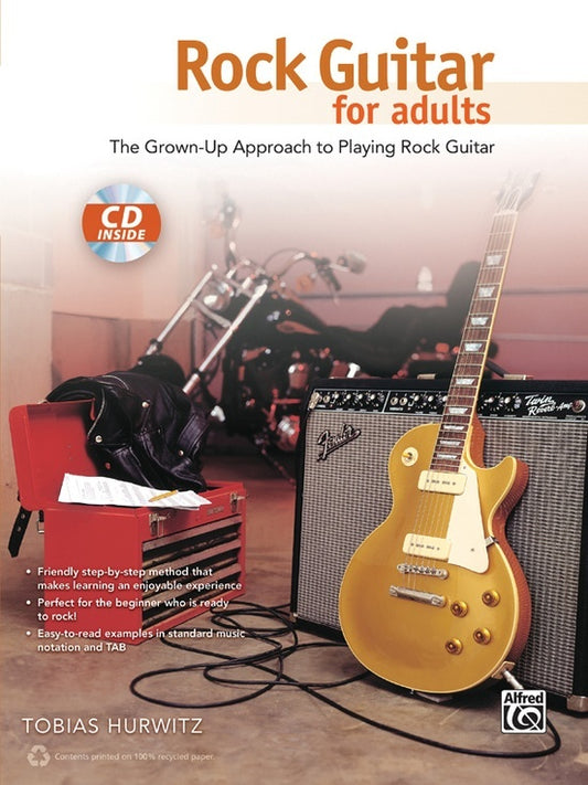 Rock Guitar For Adults Book/CD