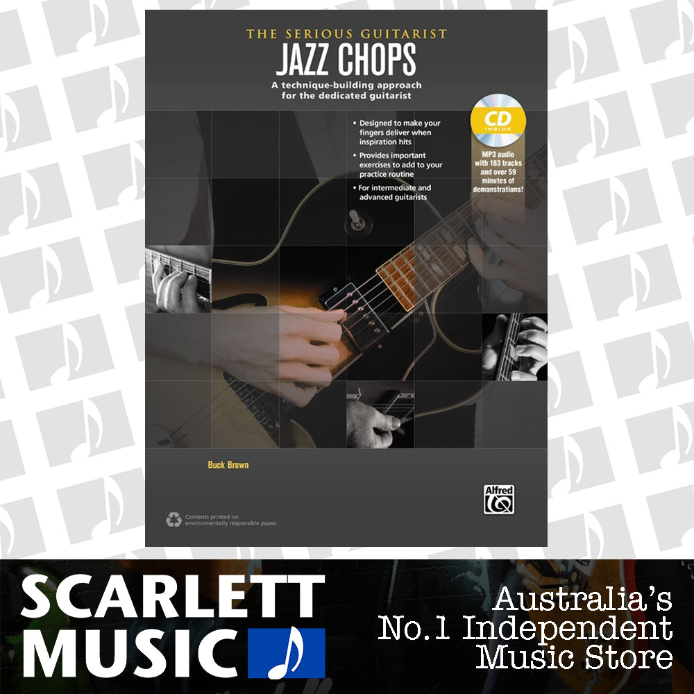 Serious Guitarist Jazz Chops Book/CD — view 2