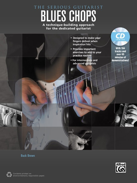 Serious Guitarist Blues Chops Book/CD