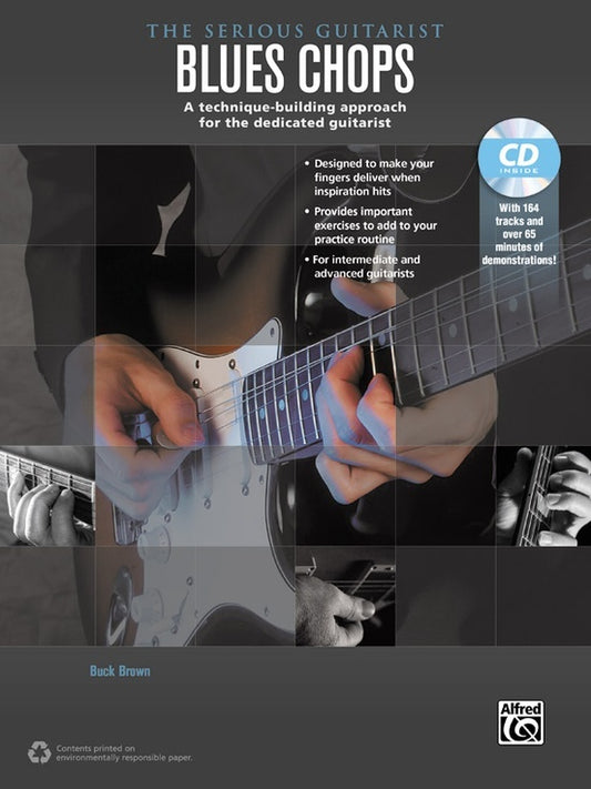 Serious Guitarist Blues Chops Book/CD