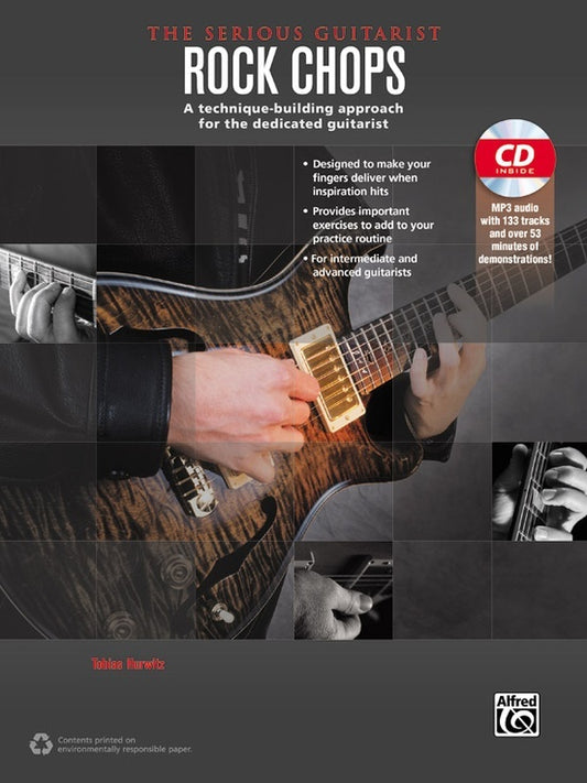 Serious Guitarist Rock Chops Book/CD