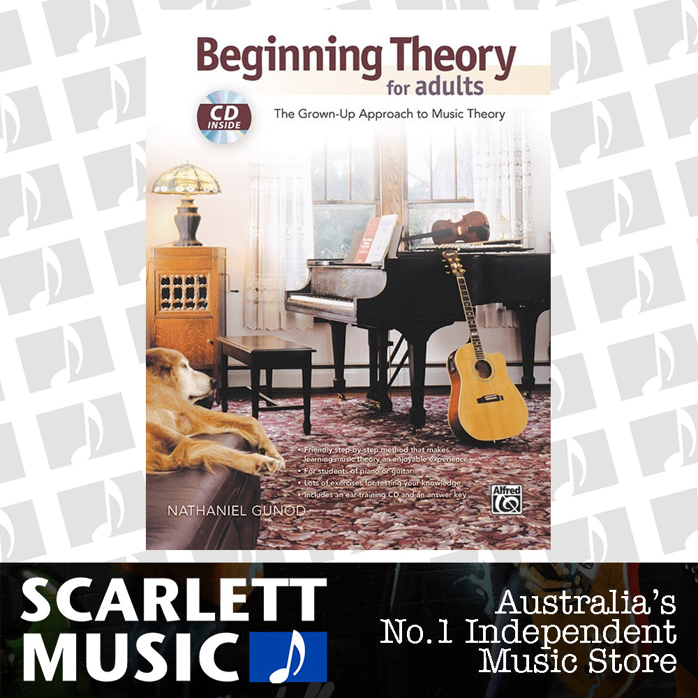Beginning Theory For Adults Book/CD — view 2
