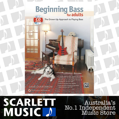 Beginning Bass for Adults Book/CD — view 2