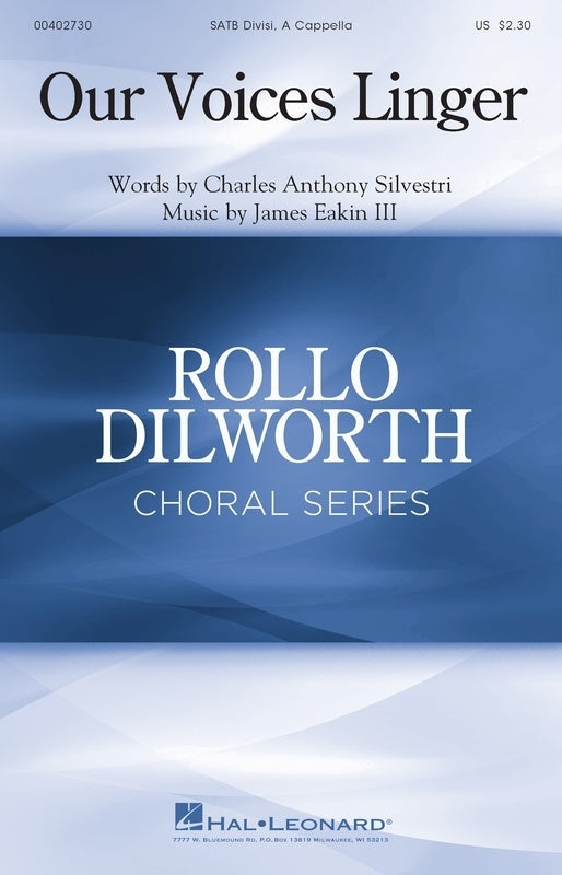 Our Voices Linger Satb Divisi A Cappella Octavo