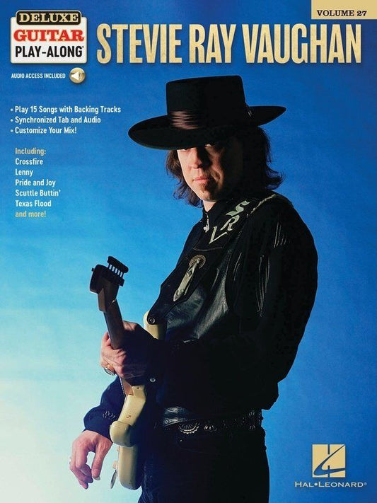 Stevie Ray Vaughan Deluxe Guitar Play-Along V27 BK/OLA
