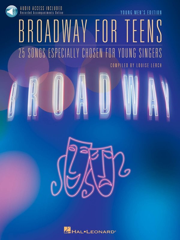 Broadway for Teens — Young Men's Edition Book/Online Audio, Voice (Hal Leonard)
