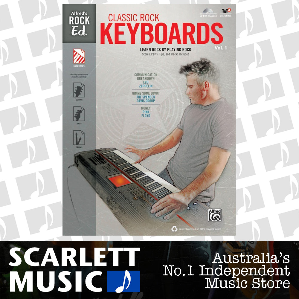 Alfreds Rock Ed Classic Rock Kboard Vol1 Book/CDrom — view 2