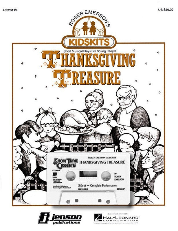 Thanksgivng Treasure Kidskit Unison Book/Cass