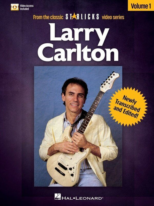 Larry Carlton Volume 1 Star Licks Guitar Instruction Book with Online Video Access