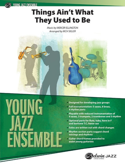Things Aren't What They Used To Be Jazz Ensemble Sheet Music Grade 2