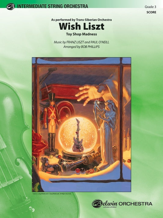 Wish Liszt String Orchestra Sheet Music Grade 3