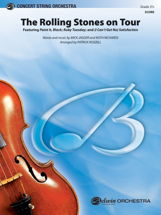 Rolling Stones On Tour String Orchestra Gr 3.5 Conductor Score