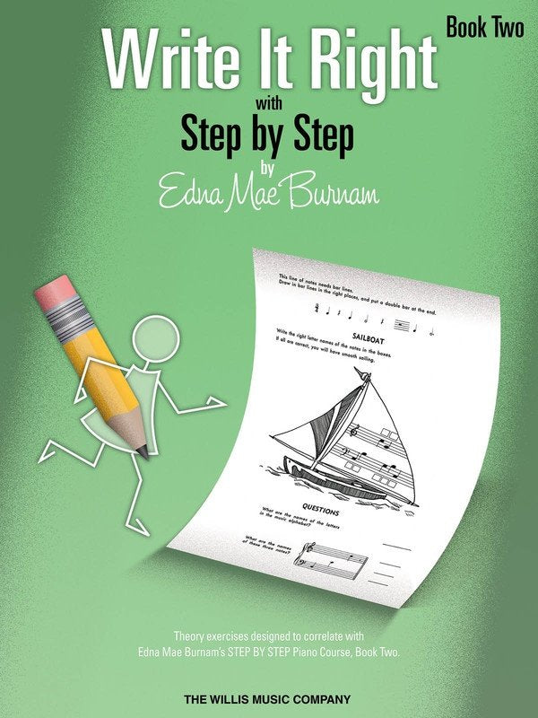 Write It Right, Book 2 — Music Theory (Willis Music)
