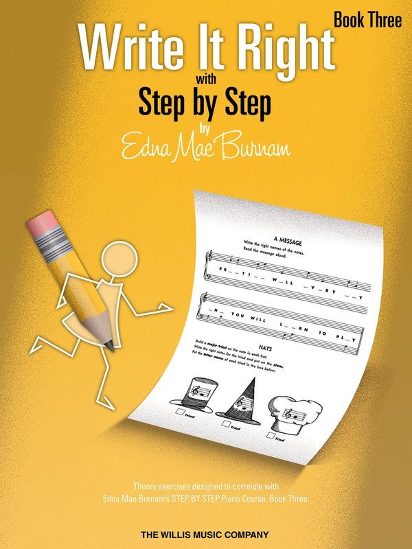 Write It Right, Book 3 — Music Theory (Willis Music)