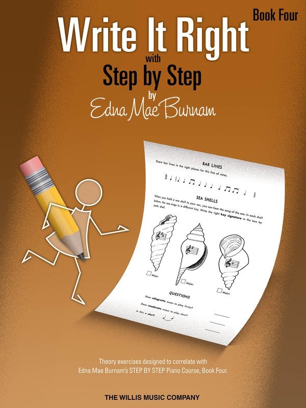 Write It Right, Book 4 — Music Theory (Willis Music)