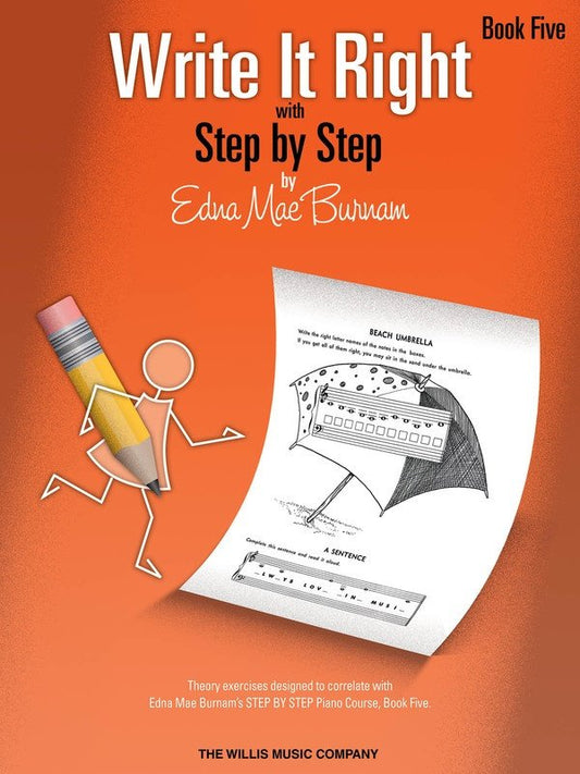 Write It Right, Book 5 — Music Theory (Willis Music)
