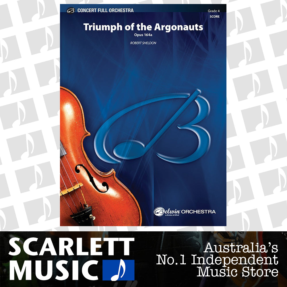 Triumph of the Argonauts Full Orchestra Grade 4 Conductor Score — view 2