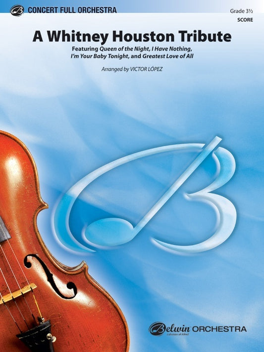 Whitney Houston Tribute Full Orchestra Grade 3.5 Conductor Score