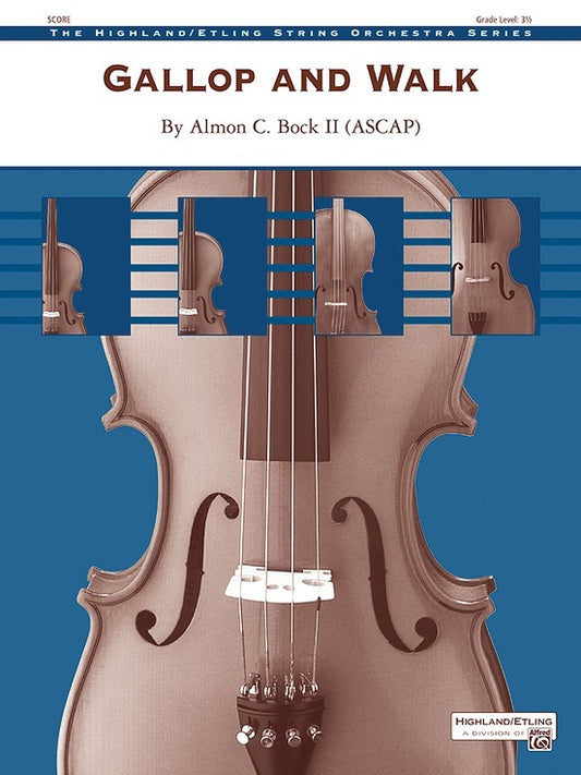 Gallop And Walk String Orchestra Gr 3.5