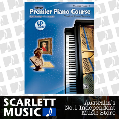 Premier Piano Course Masterworks 5 Book/CD — view 2