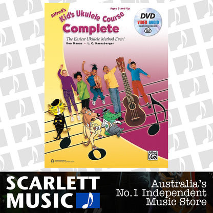 Alfreds Kids Ukulele Course Complete Book/CD/DVD — view 2