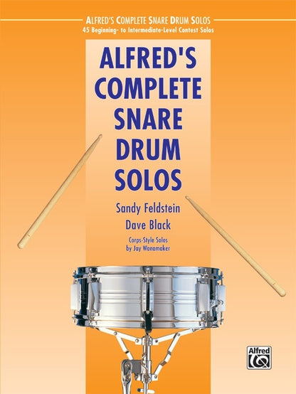 Alfred's Complete Snare Drum Solos Sheet Music