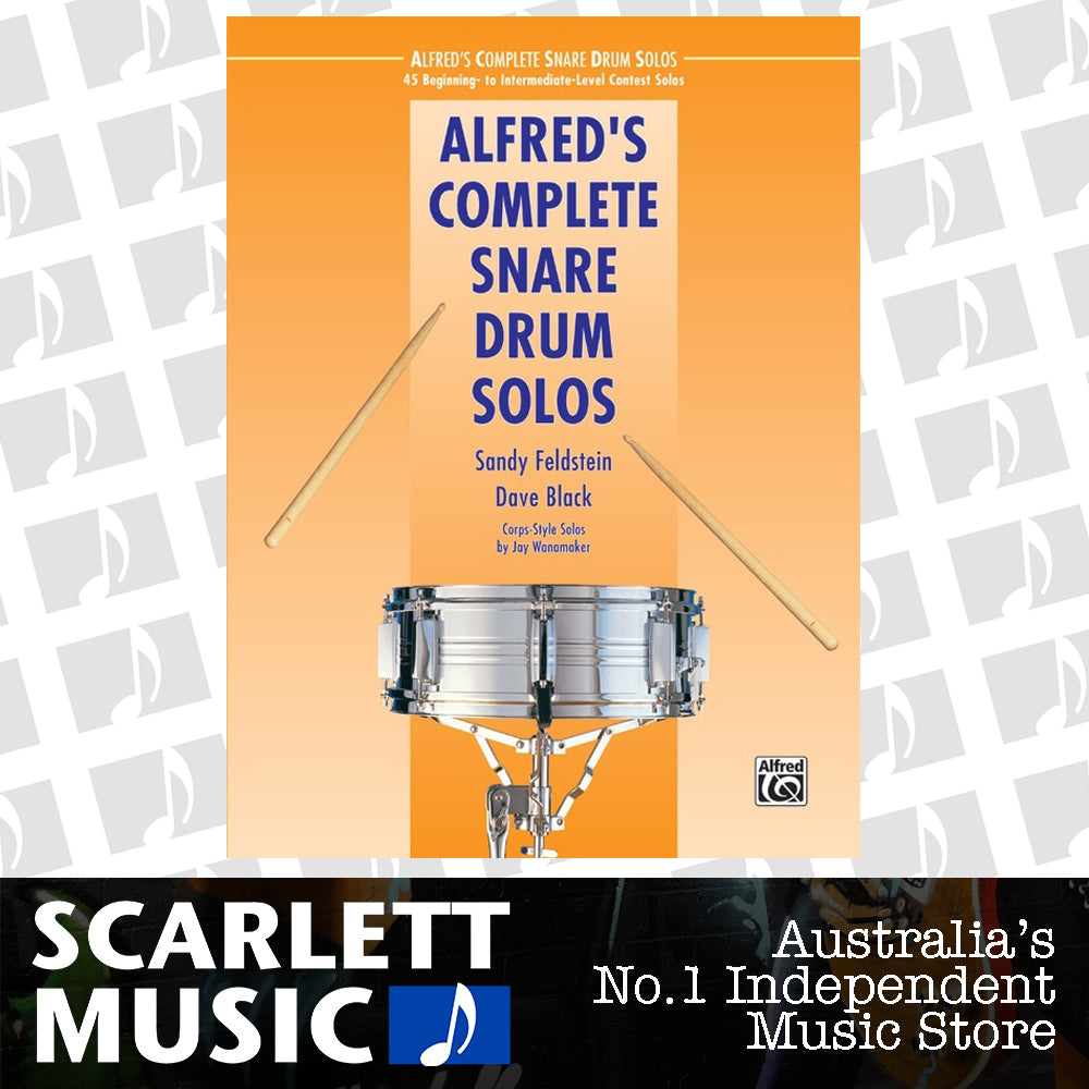 Alfred's Complete Snare Drum Solos Sheet Music — view 2