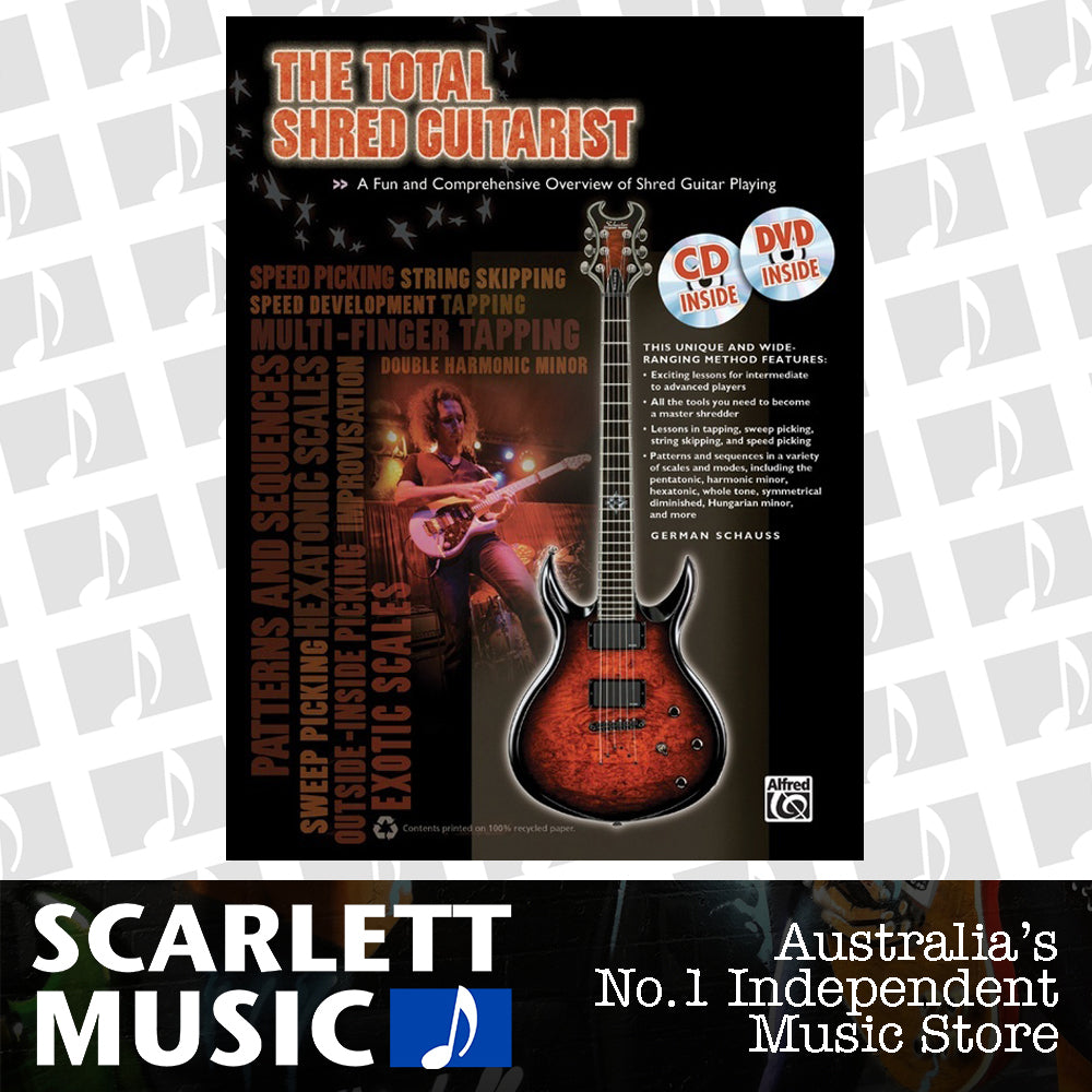 Total Shred Guitarist Book, CD, and DVD — view 2