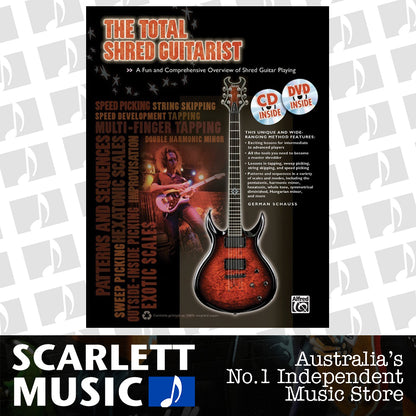 Total Shred Guitarist Book, CD, and DVD — view 2
