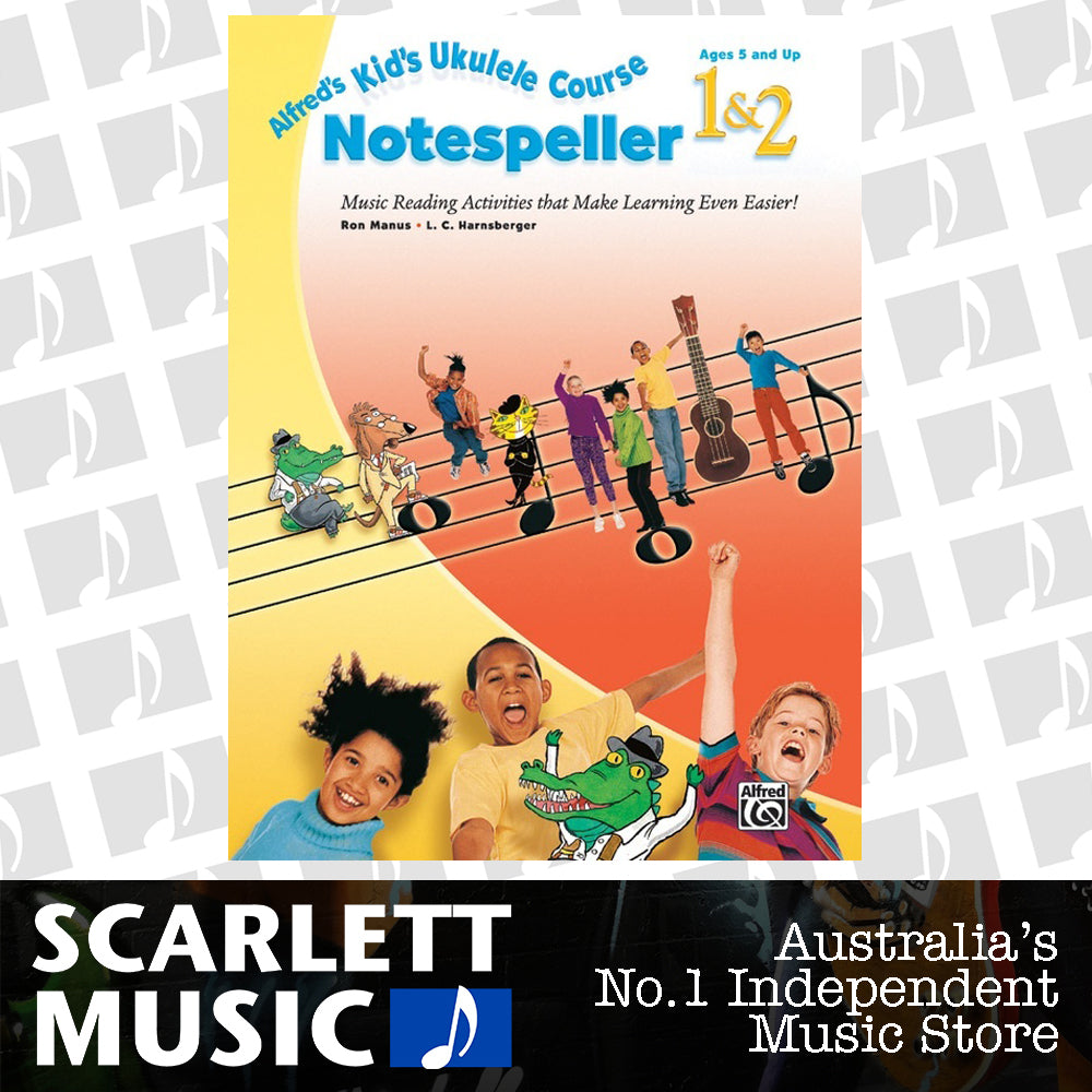 Alfreds Kids Ukulele Course Notespeller 1&2 — view 2