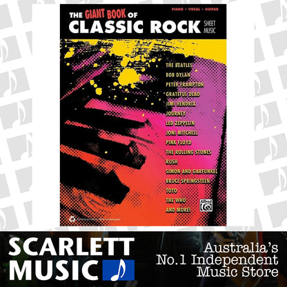 The Giant Book Of Classic Rock Sheet Music PVG — view 2