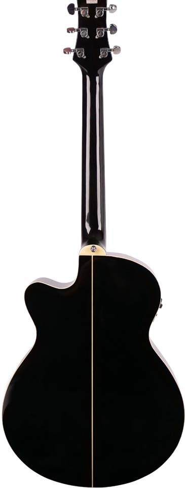 Ashton SL29CEQ Bk Acou/Electric Guitar — view 4