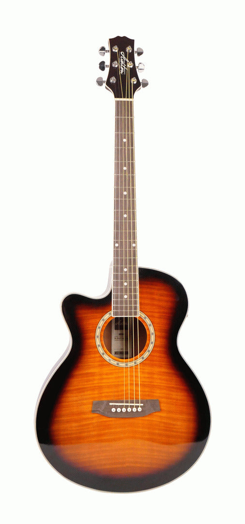 Ashton SL29CEQL Tsb L/H Acou/El Guitar