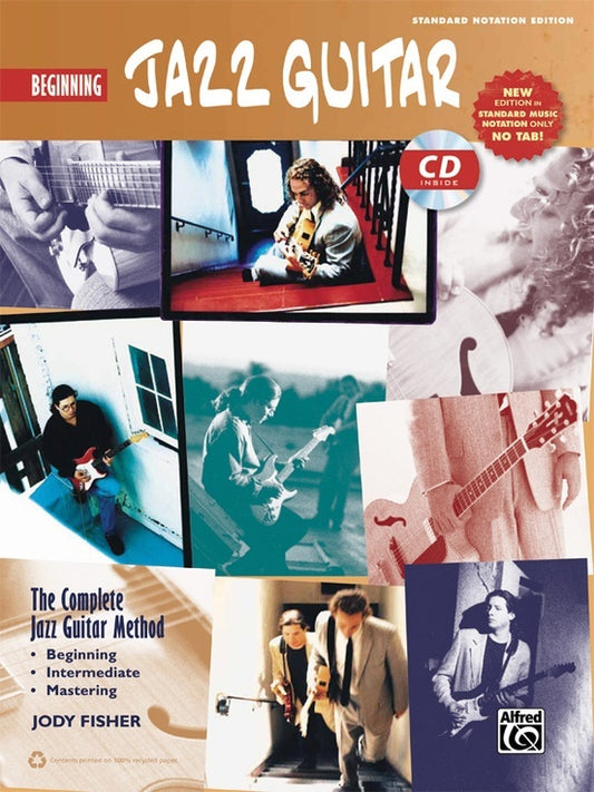 Beginning Jazz Guitar Book with CD