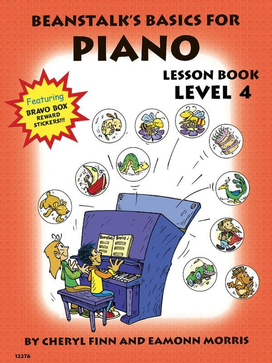 Beanstalk's Basics for Piano — Lesson, Level 4 (Willis Music)
