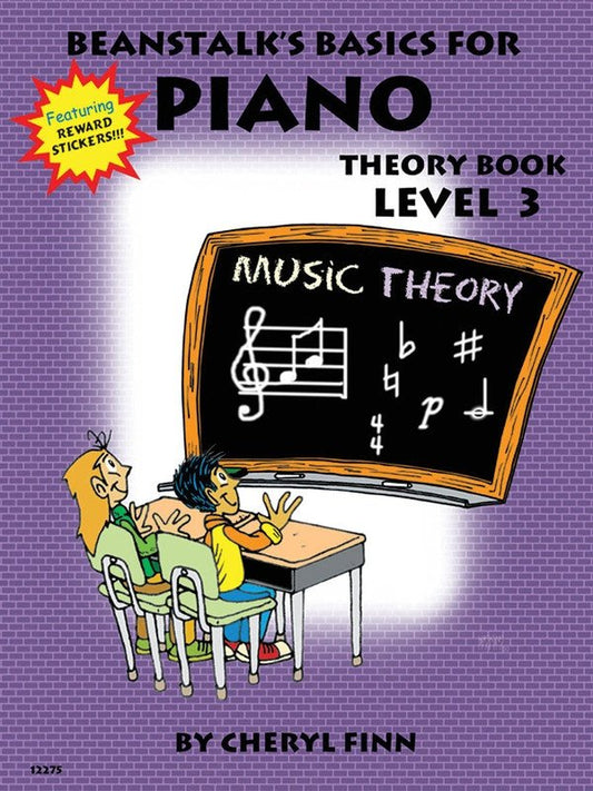 Beanstalk's Basics for Piano — Theory Prep, Level 3 (Willis Music)