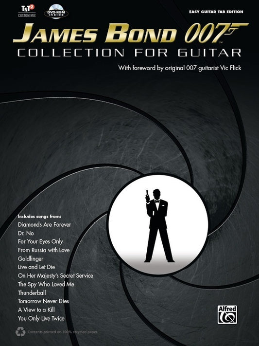 James Bond 007 Collection For Guitar Tab/CD