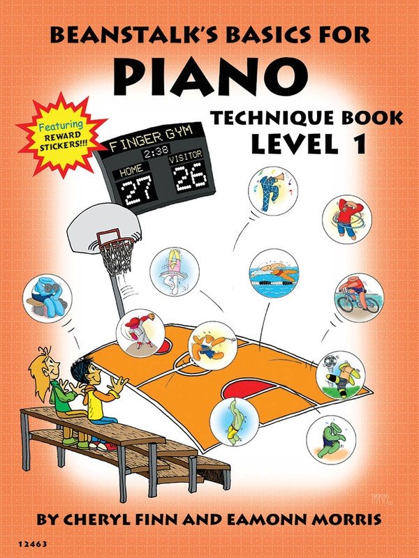 Beanstalk's Basics Technique Book Level 1 — Piano (Willis Music)