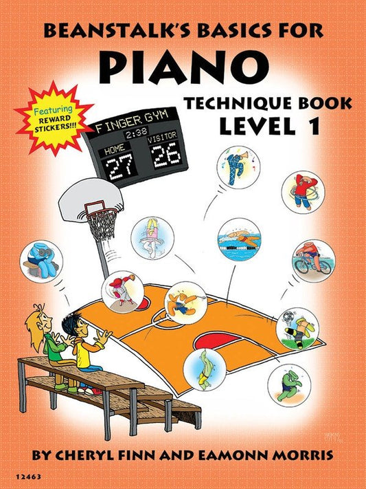 Beanstalk's Basics Technique Book Level 1 — Piano (Willis Music)