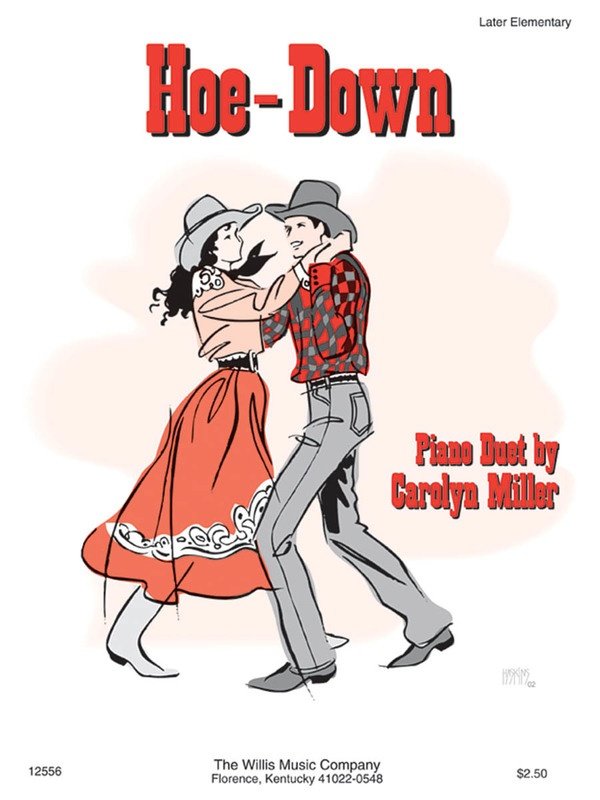 Hoe Down Piano Duet (Willis Music)